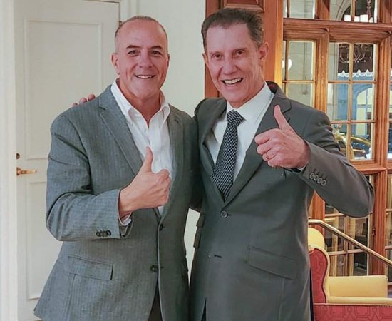 David Garvin and Jeffrey Tharpe after tax trial